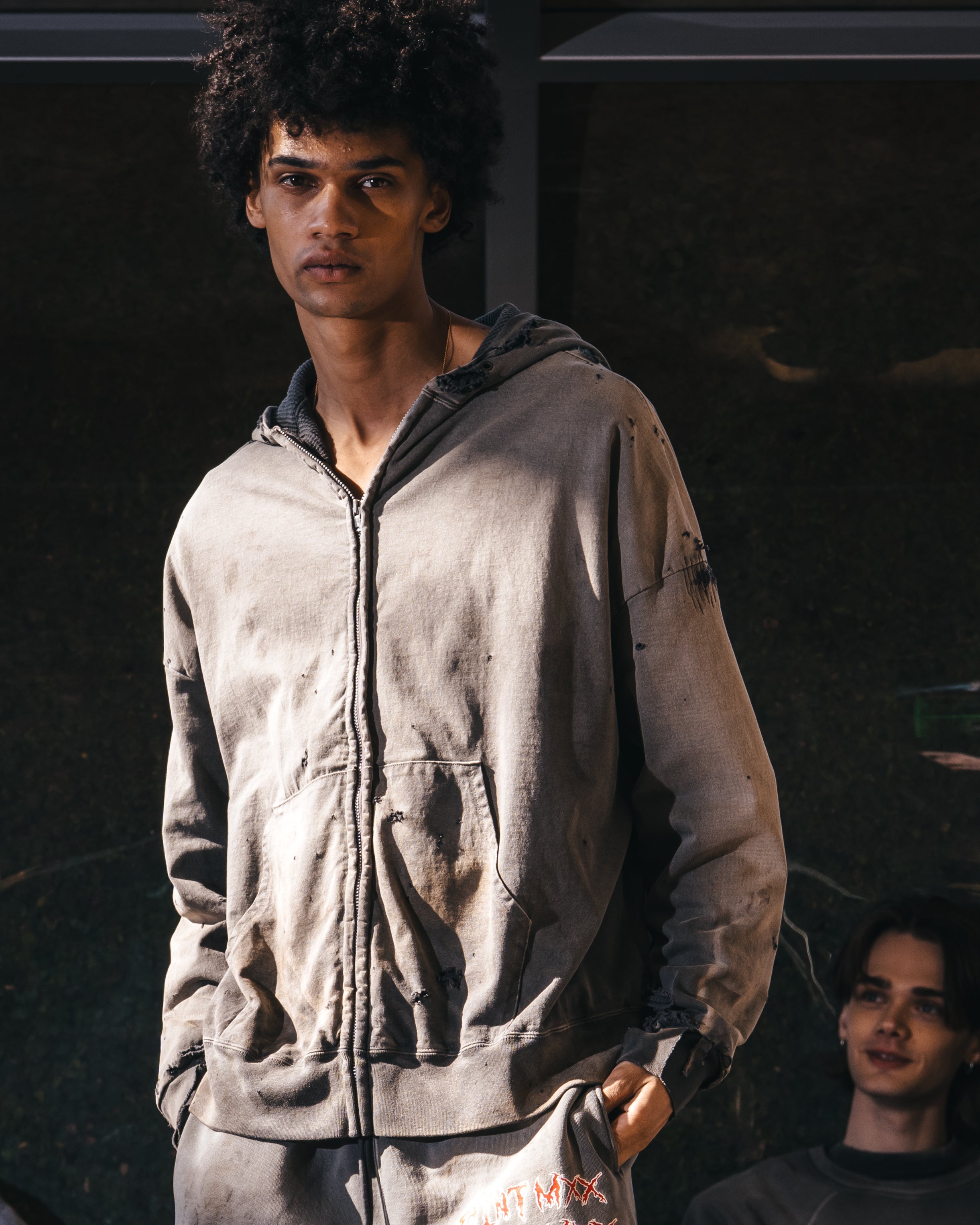 SAINT Mxxxxxx]DOUBLE FACE ZIP HOODIE/CHARCOAL(SM-MK8-0000-061) – R&Co.