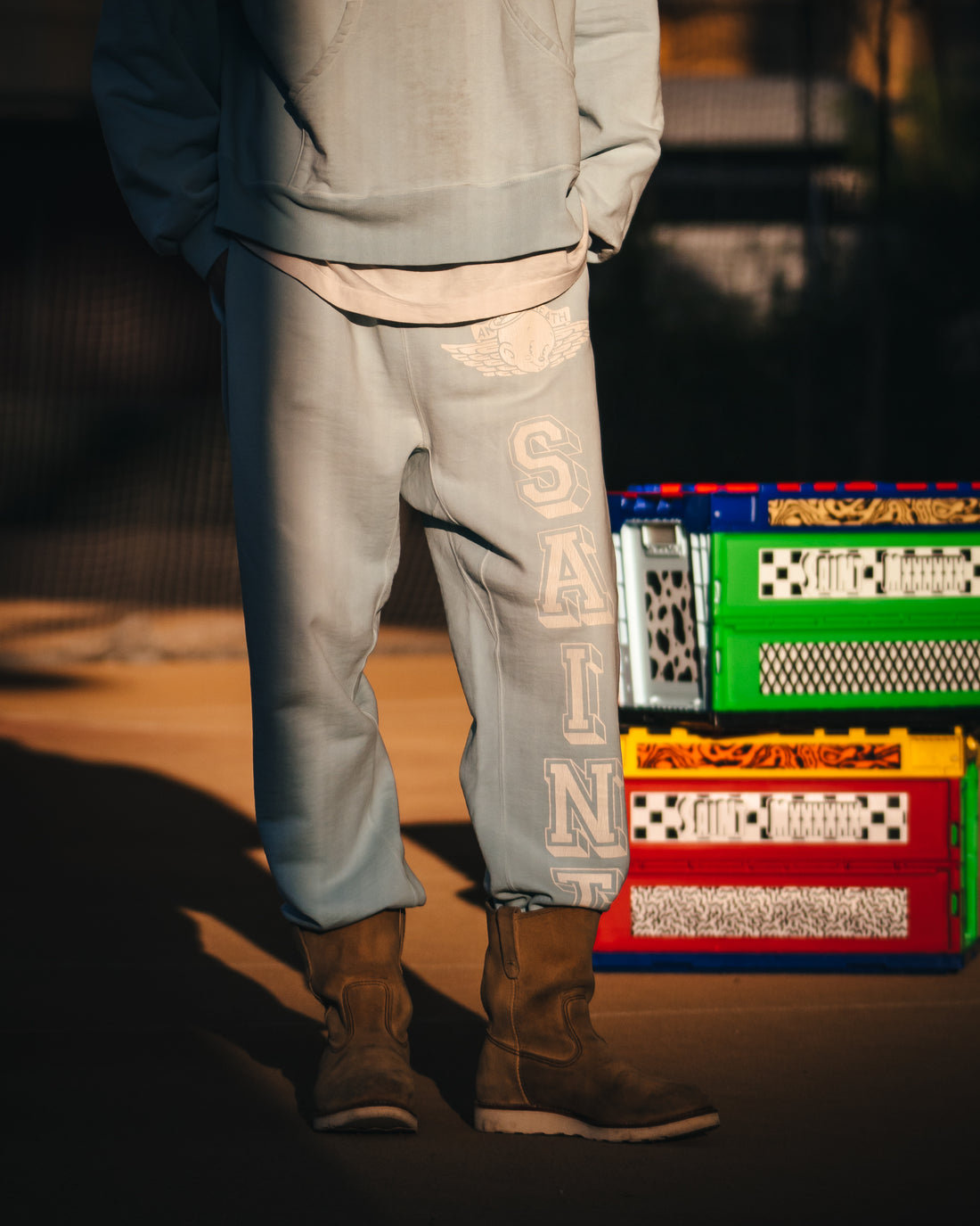 [SAINT Mxxxxxx]SWT PANTS/BABY MICHAEL/SKY BLUE(SM-MK8-0000-064)