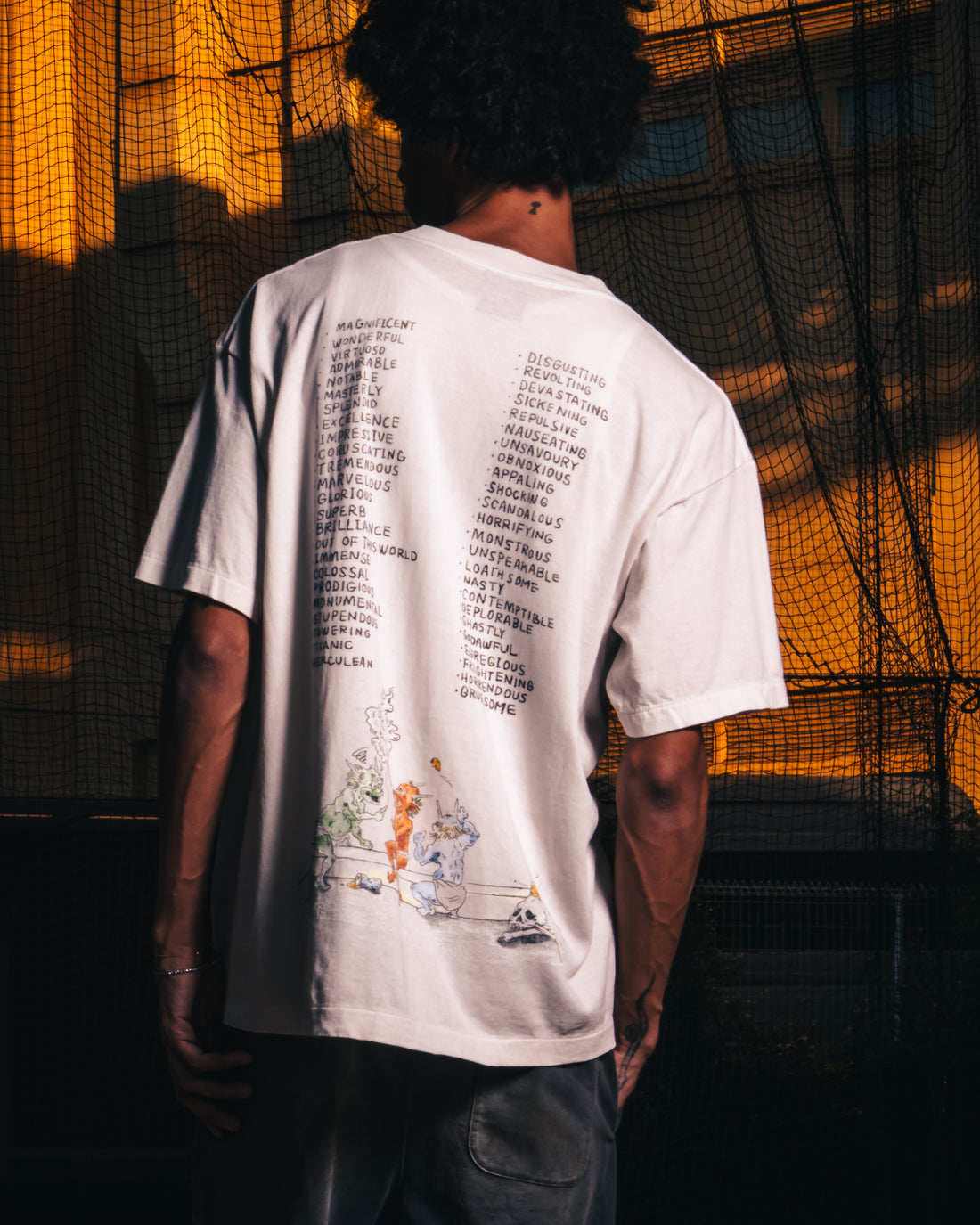 [SAINT Mxxxxxx]SS T-SHIRT/SAINT WET/WHITE(SM-MK8-0000-016)