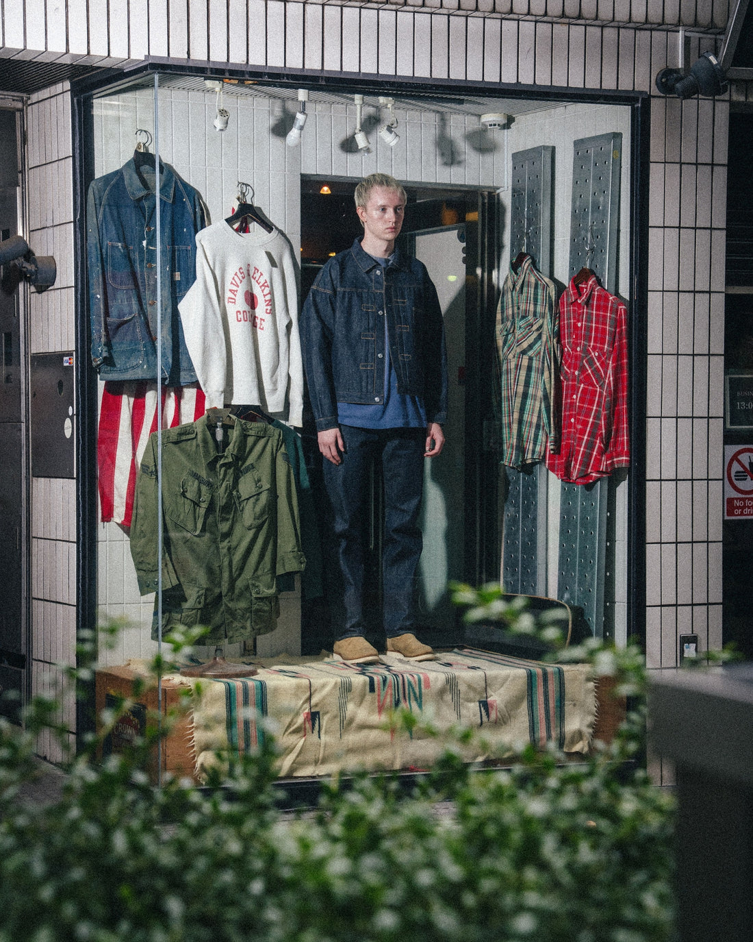 [SAINT Mxxxxxx]BBJ_DENIM JACKET/REGID/BLUE(SM-MK8-0000-C45)