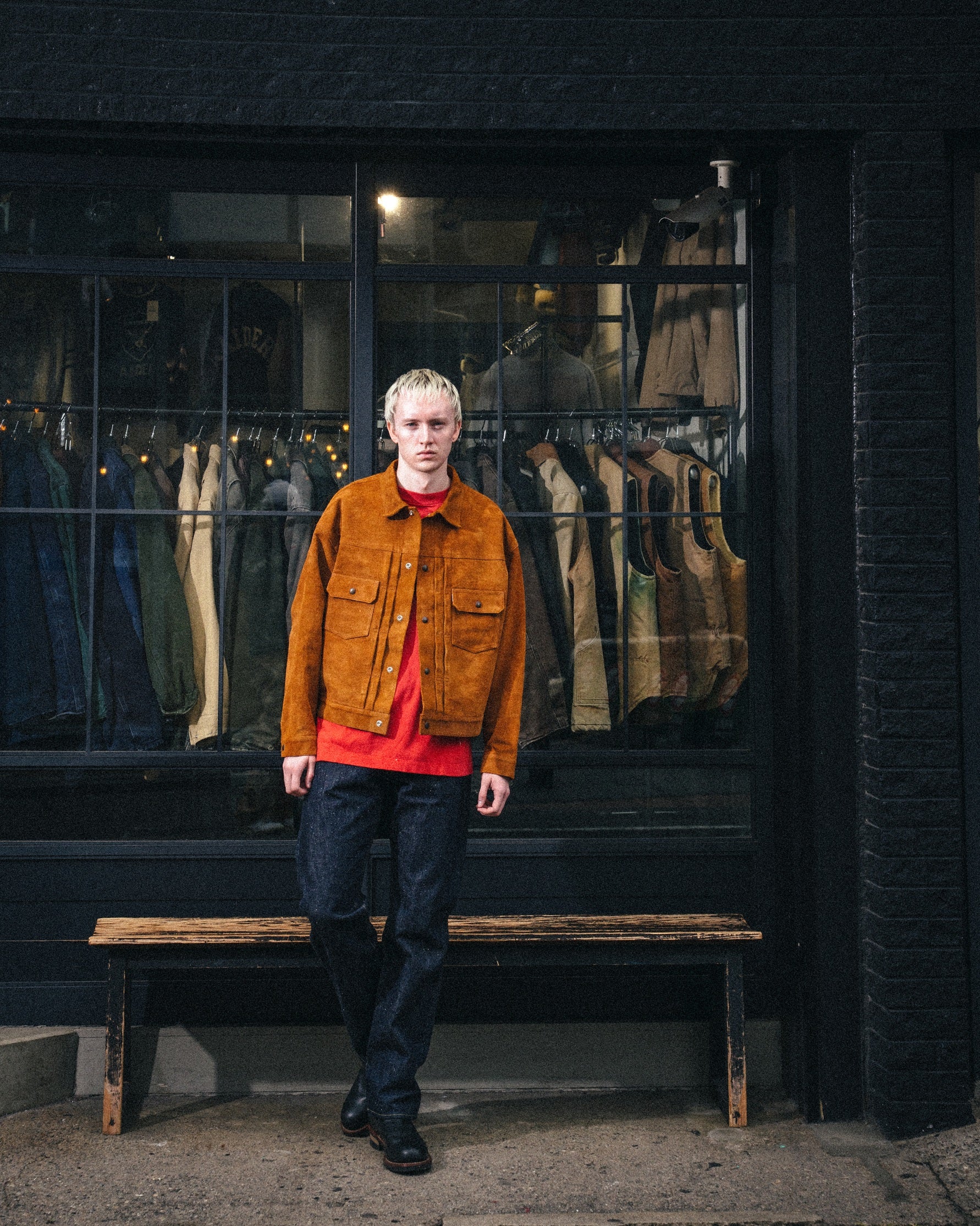 SAINT Mxxxxxx]BBJ_SUEDE SHIRT/SUEDE (SM-MK8-0000-C44) – R&Co.
