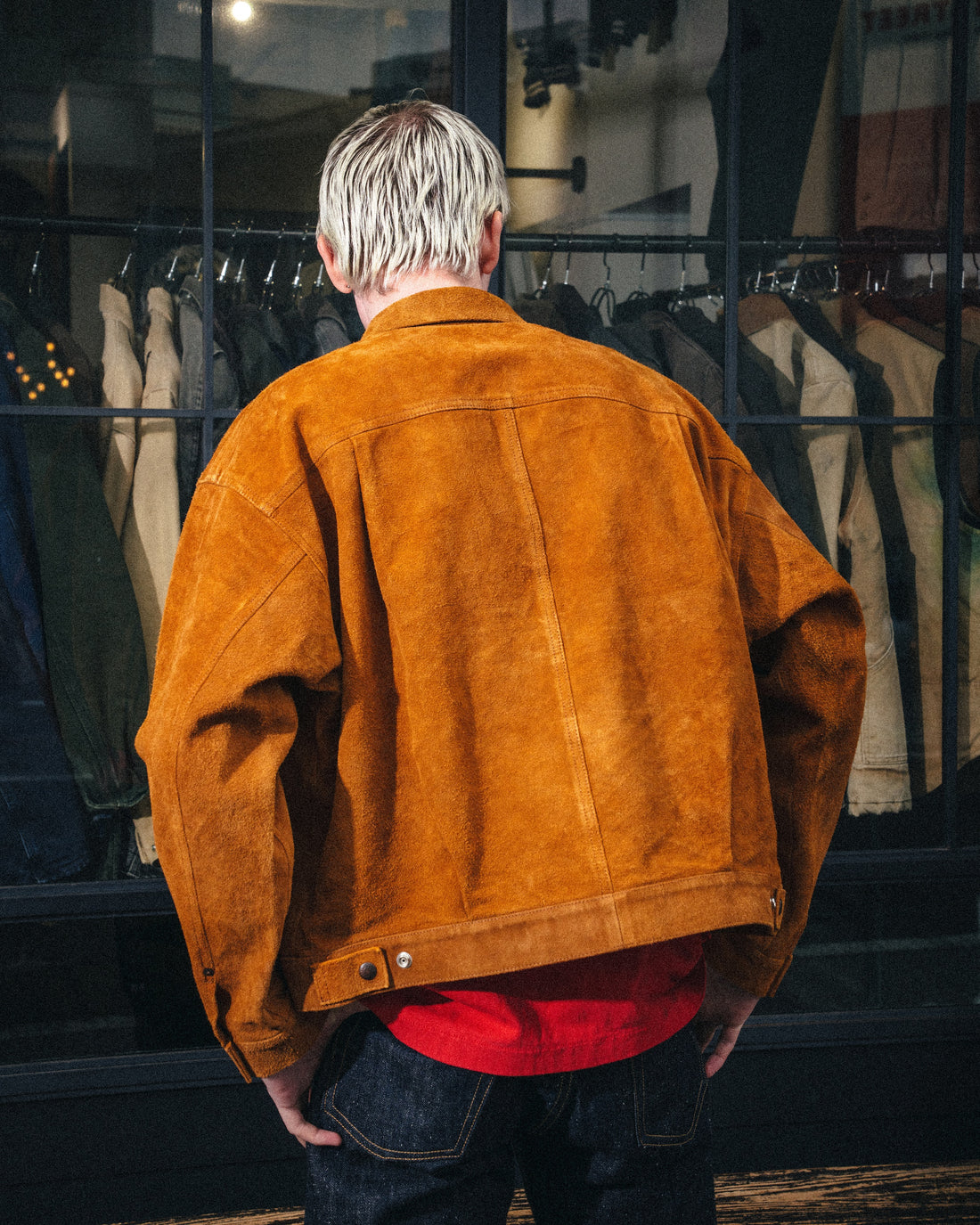 [SAINT Mxxxxxx]BBJ_SUEDE SHIRT/SUEDE/BEIGE(SM-MK8-0000-C44)
