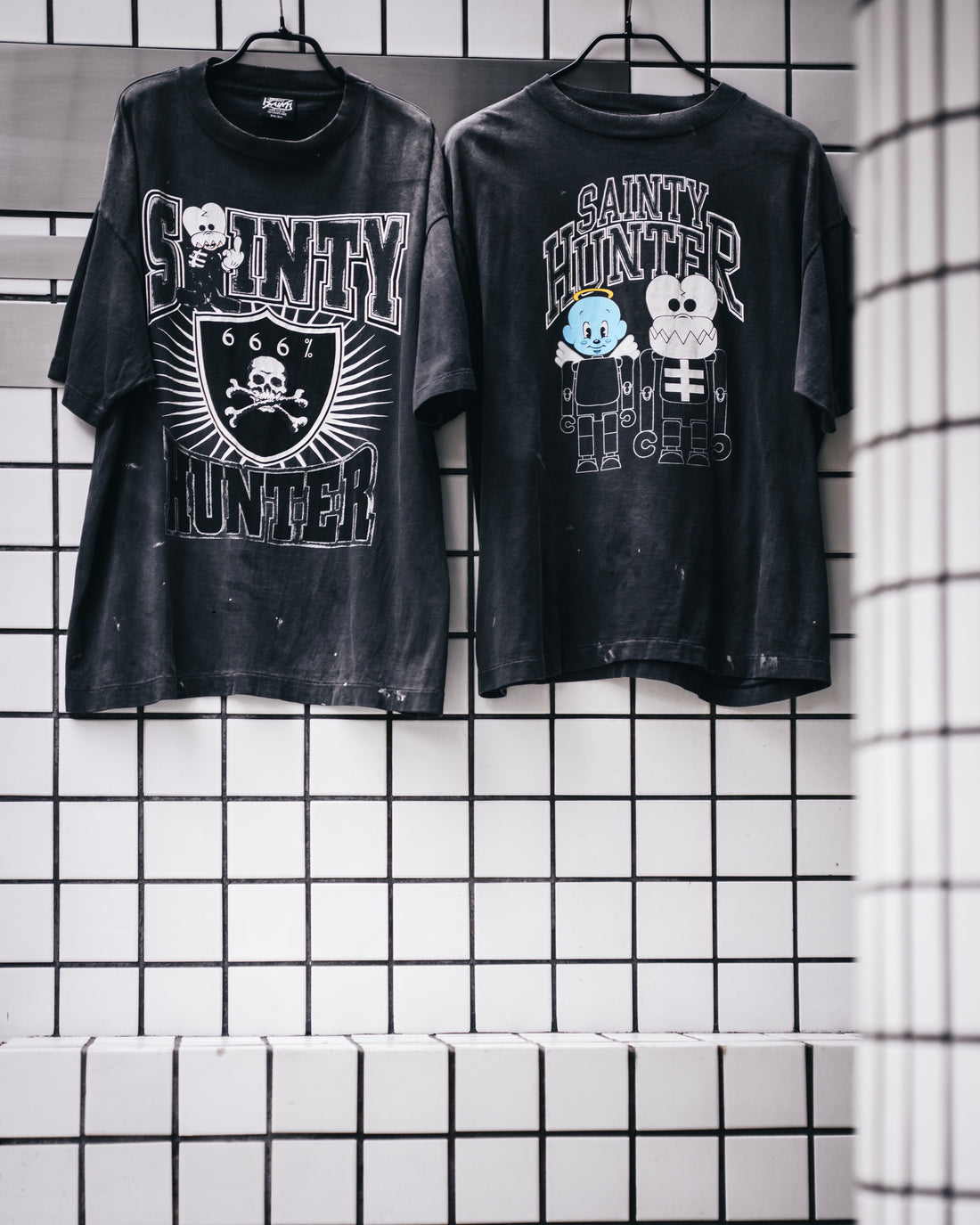 [SAINT Mxxxxxx]BH_SS T-SHIRT/SAINTY HUNTER/BLACK(SM-MK8-0000-C29)