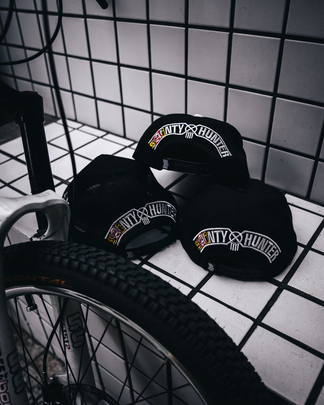 [SAINT Mxxxxxx]BH_MESH CAP/SAINTY HUNTER/BLACK(SM-MK8-0000-C37)