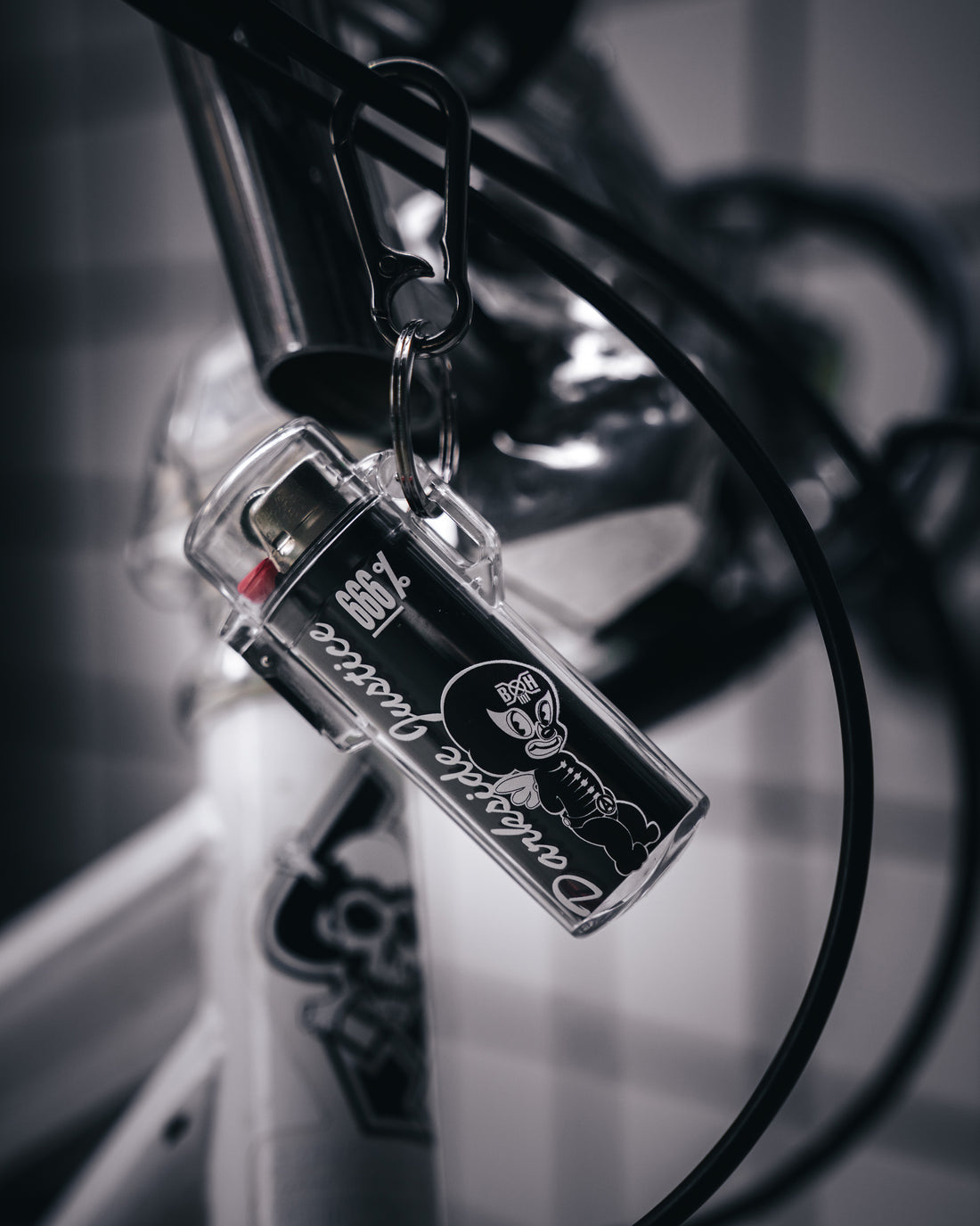 [SAINT Mxxxxxx]BH_LIGHTER CASE/MASK MIC/CLEAR(SM-MK8-0000-C40)