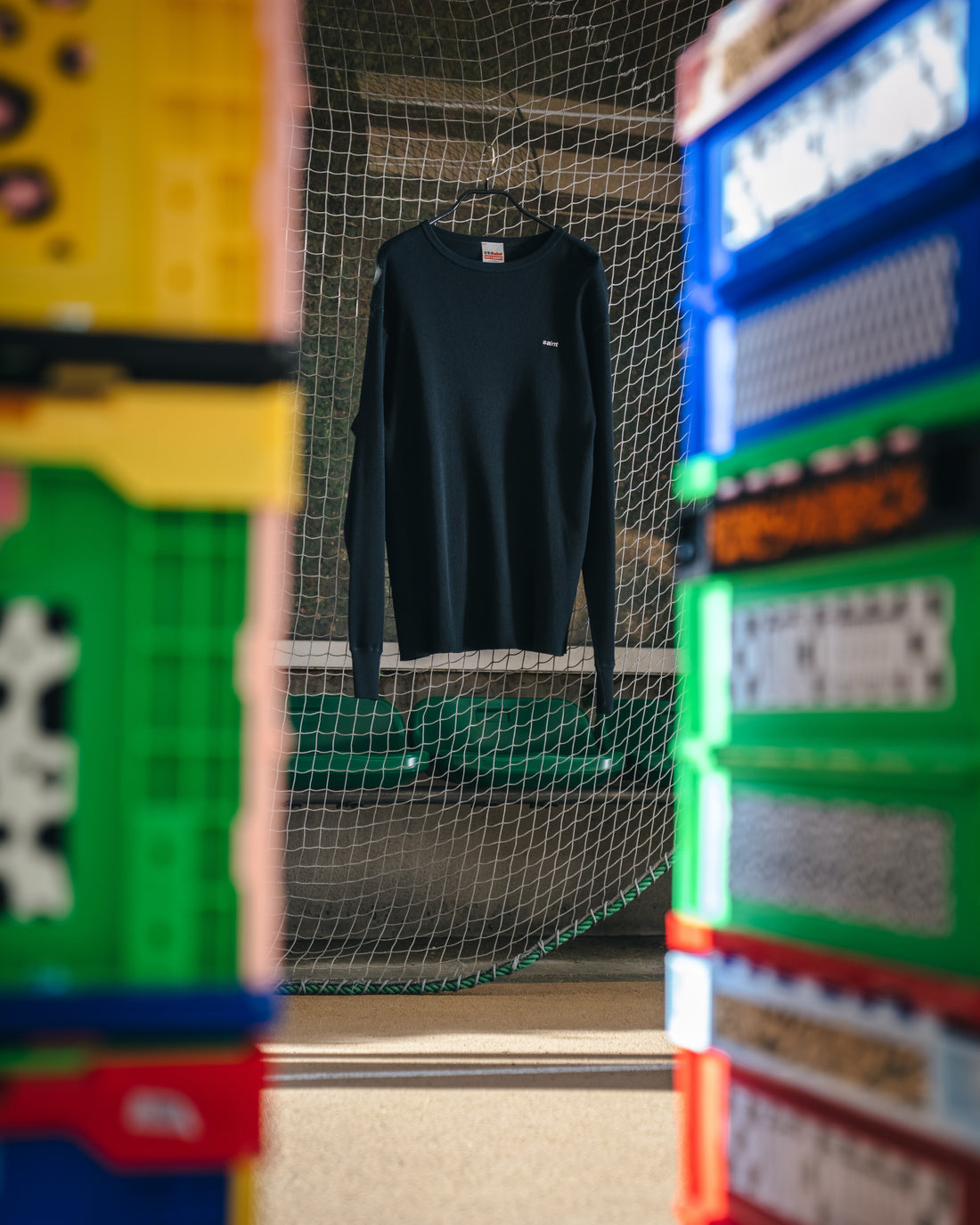 [SAINT Mxxxxxx]THARMAL LS TEE/BLACK(SM-MK8-0000-032)