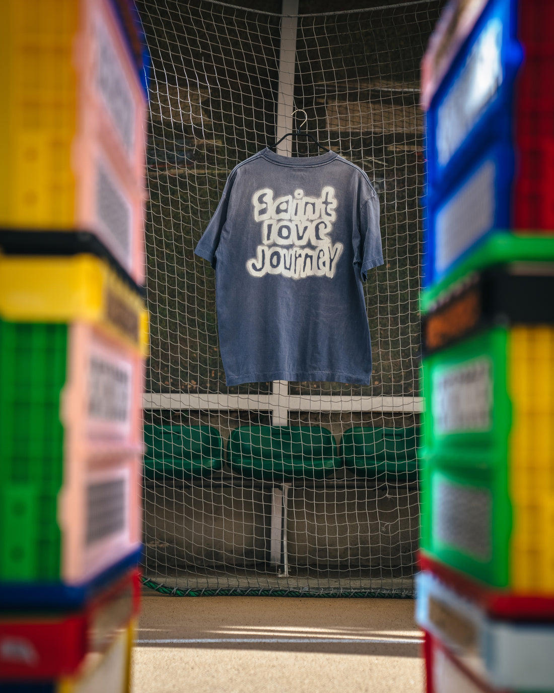 [SAINT Mxxxxxx]SS T-SHIRT/SAINT SERVICE/NAVY(SM-MK8-0000-020)