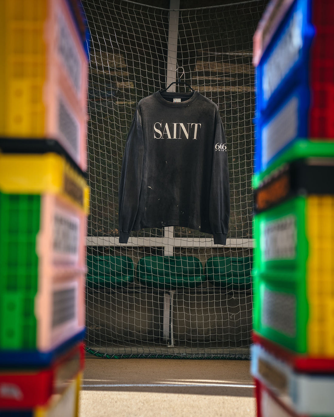 [SAINT Mxxxxxx]LS T-SHIRT/SAINT 666/BLACK(SM-MK8-0000-030)