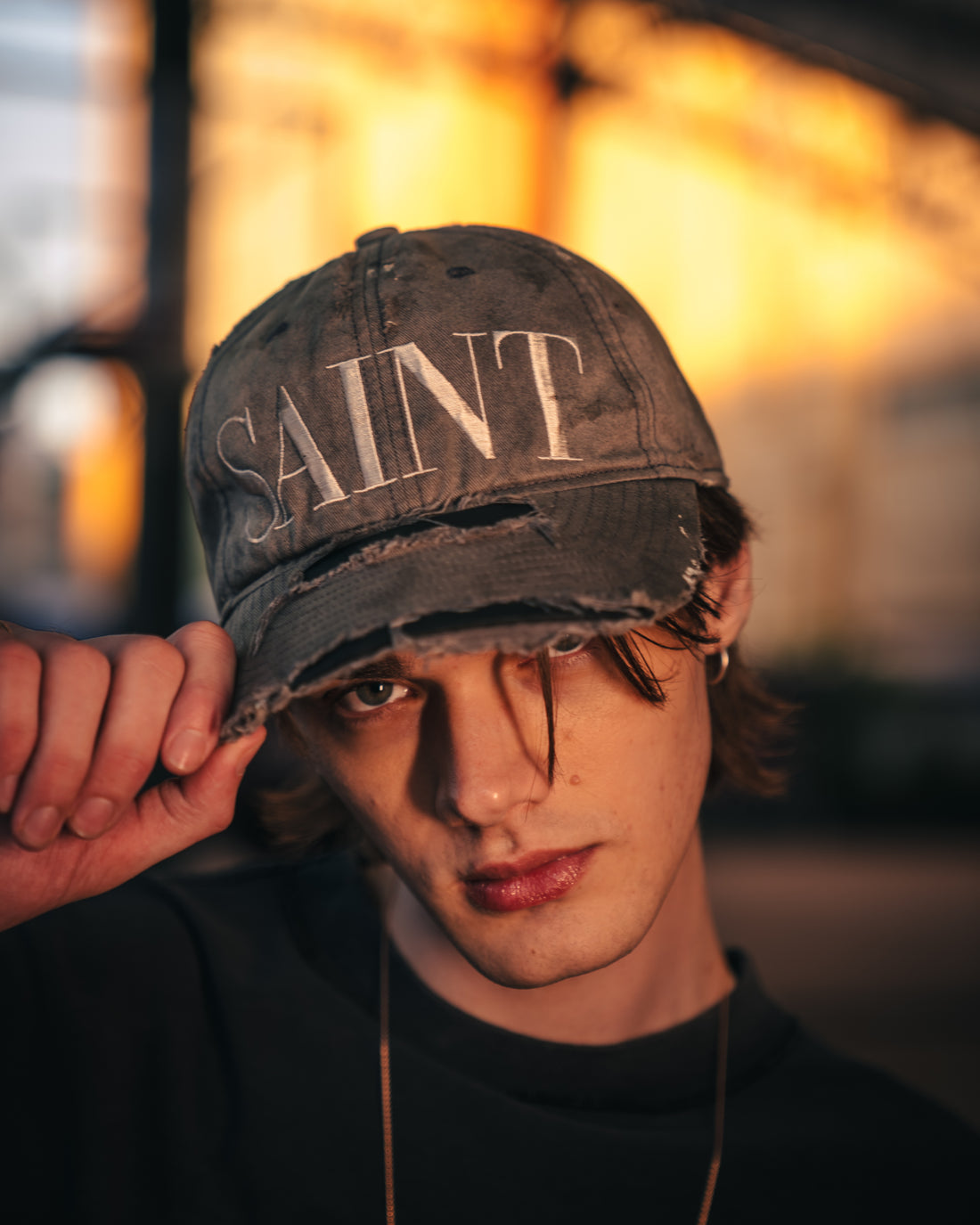 [SAINT Mxxxxxx]CAP/SAINT/CHARCOAL(SM-MK8-0000-082)