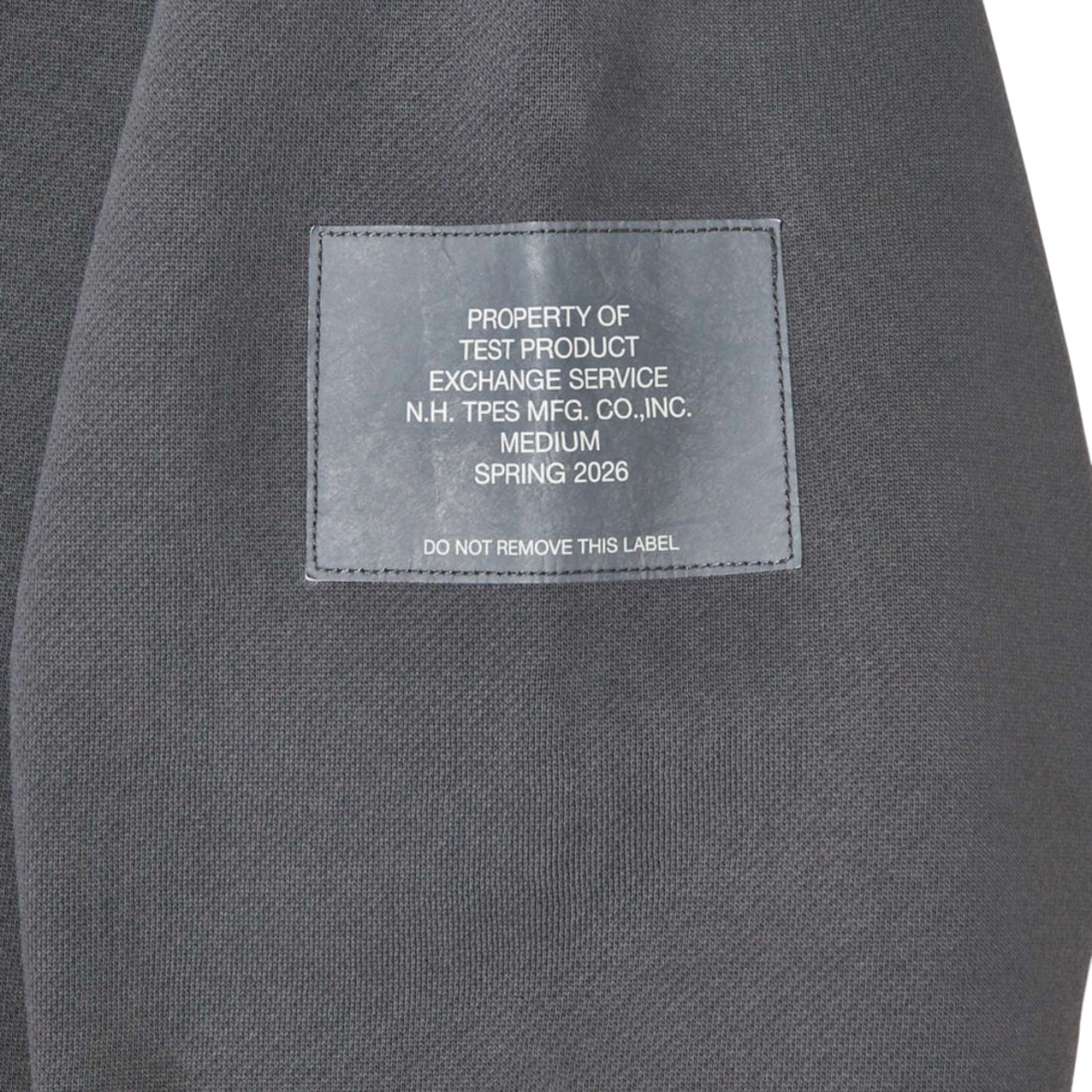 [N.hoolywood]CREWNECK SWEATSHIRT/CHACOAL(9261-CS81)