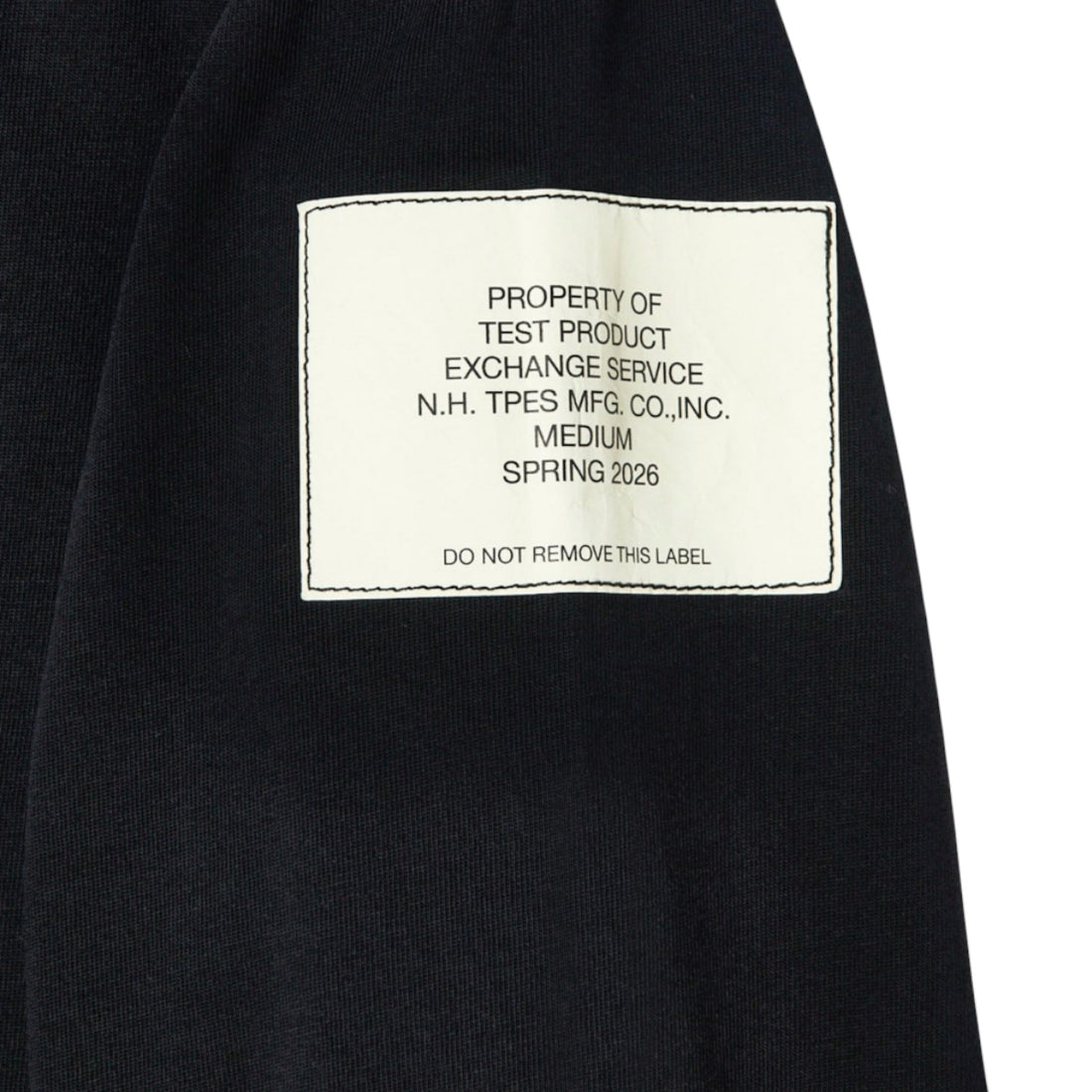 [N.hoolywood]L/S TEE/BLACK(9261-CS82)