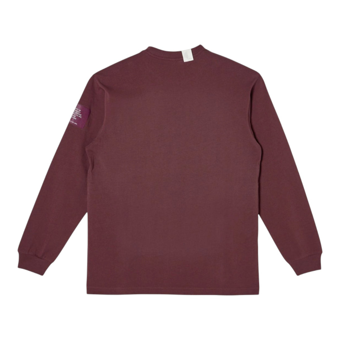 [N.hoolywood]L/S TEE/BURGUNDY(9261-CS82)