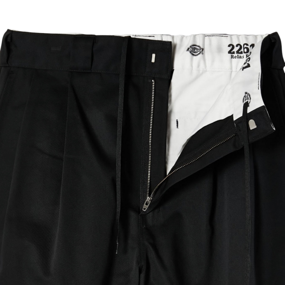 N.hoolywood]× Dickies / 2TUCKS TROUSERS/BLACK(2261-CP40-029) – R&Co.