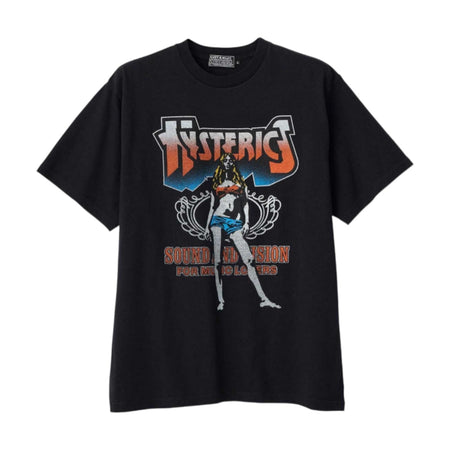 [HYSTERIC GLAMOUR]BAD ASS MAMA TOUR Tシャツ/BLACK(02261CT04)