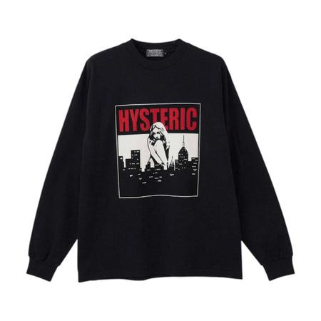 [HYSTERIC GLAMOUR]HYSTERIC CITY Tシャツ/BLACK(02253CL14)