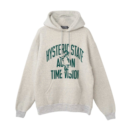 [HYSTERIC GLAMOUR]ACTION TIME VISION パーカー/TOP GRAY(02253CF06)