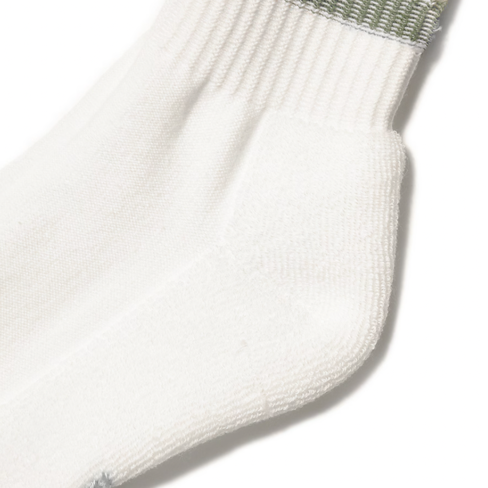 [STANDARD CALIFORNIA]SD Sports Socks-2P/Olive/Burgundy(OTAOV025)