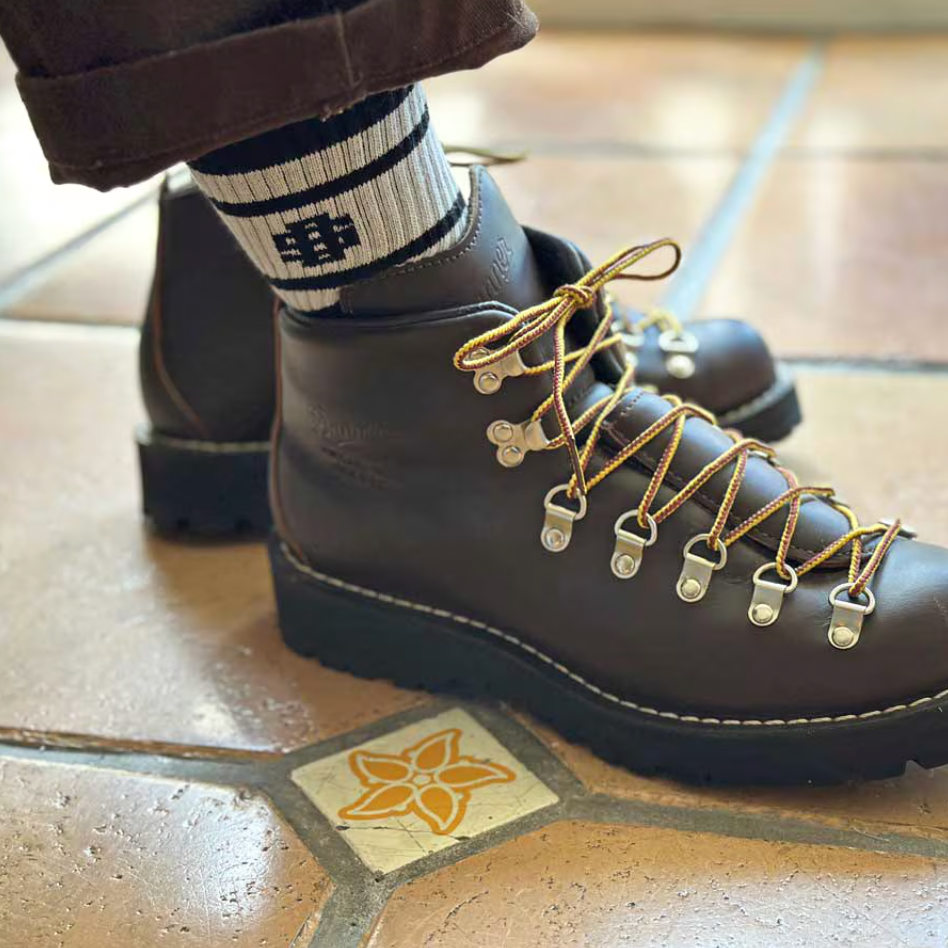 [STANDARD CALIFORNIA]SD Sports Socks-2P Type-2/Black/Brown(OTAPA025)