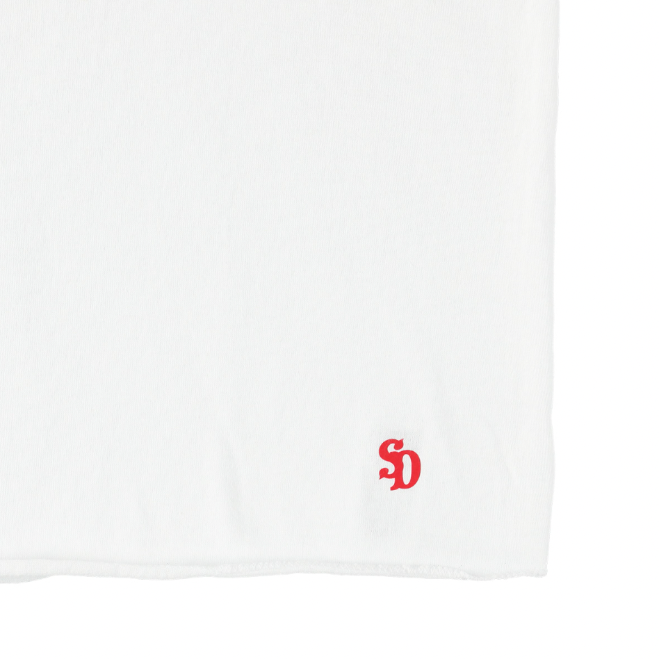 [STANDARD CALIFORNIA]Healthknit / SD Henley T/White(TSOBL090)