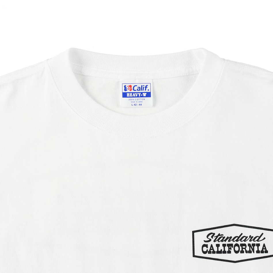 [STANDARD CALIFORNIA]SD Heavyweight Stadium Logo Long Sleeve T/White(TSOLB120)