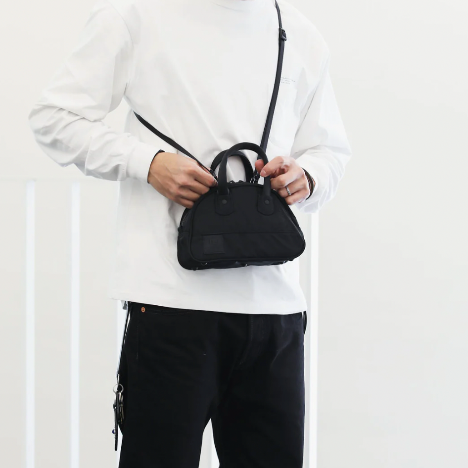 [RAMIDUS]2WAY BOSTON BAG (XS)/BLACK(B011051)