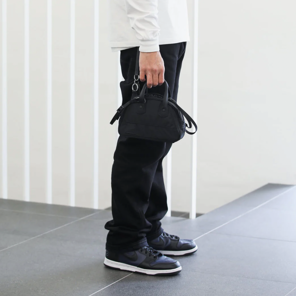 [RAMIDUS]2WAY BOSTON BAG (XS)/BLACK(B011051)