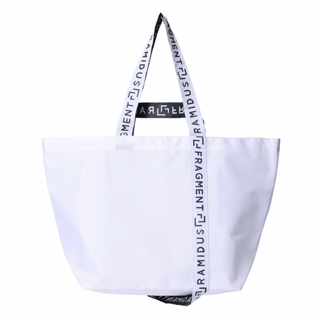 [RAMIDUS]RAMIDUS SQUARE TOTE BAG (M)/WHITE(B008103)