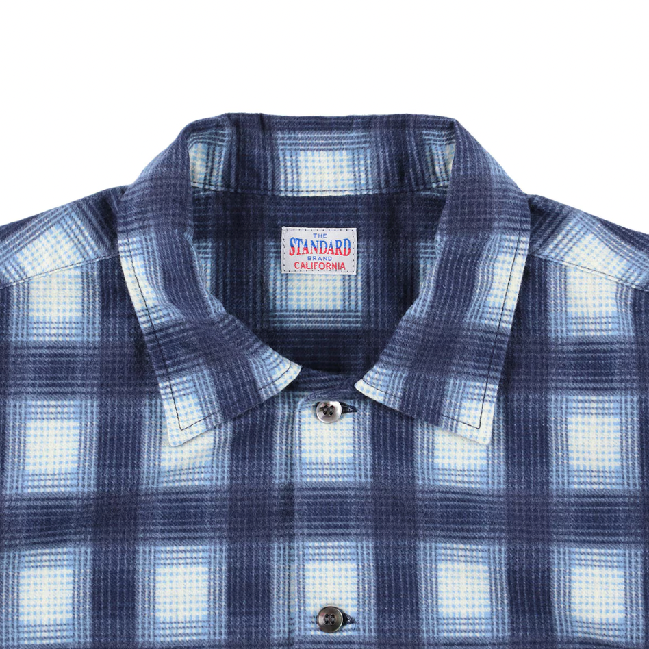 [STANDARD CALIFORNIA]SD Print Flannel Check Shirt (SHOLC300)