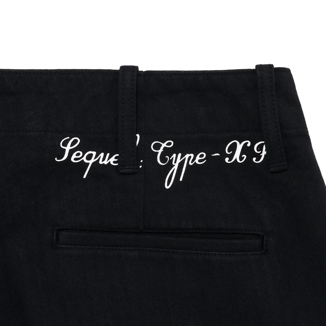 SEQUEL]CHINO PANTS(TYPE-XF)/BLACK(SQ-26SS-PT-01) – R&Co.