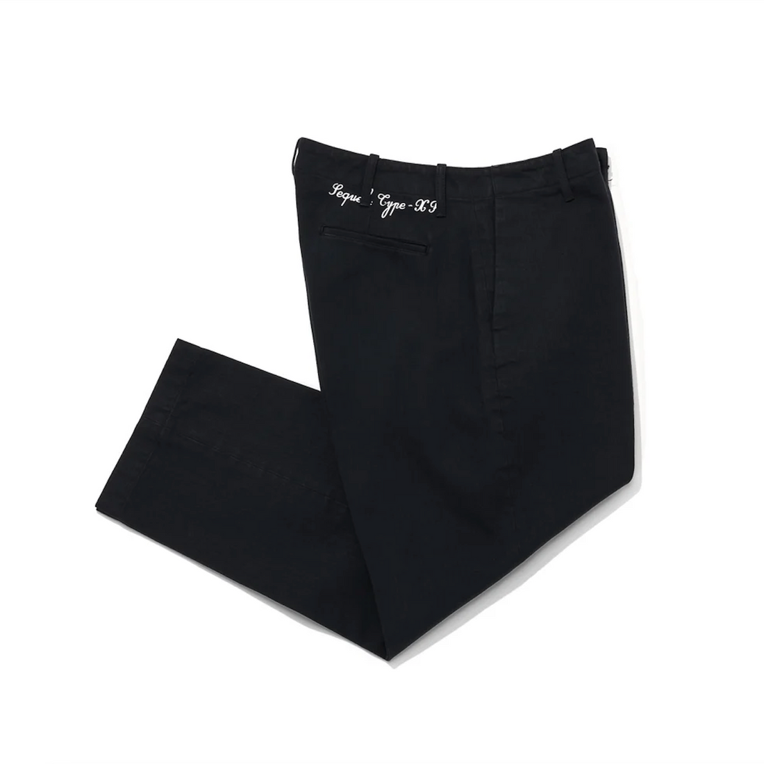 SEQUEL]CHINO PANTS(TYPE-XF)/BLACK(SQ-26SS-PT-01) – R&Co.