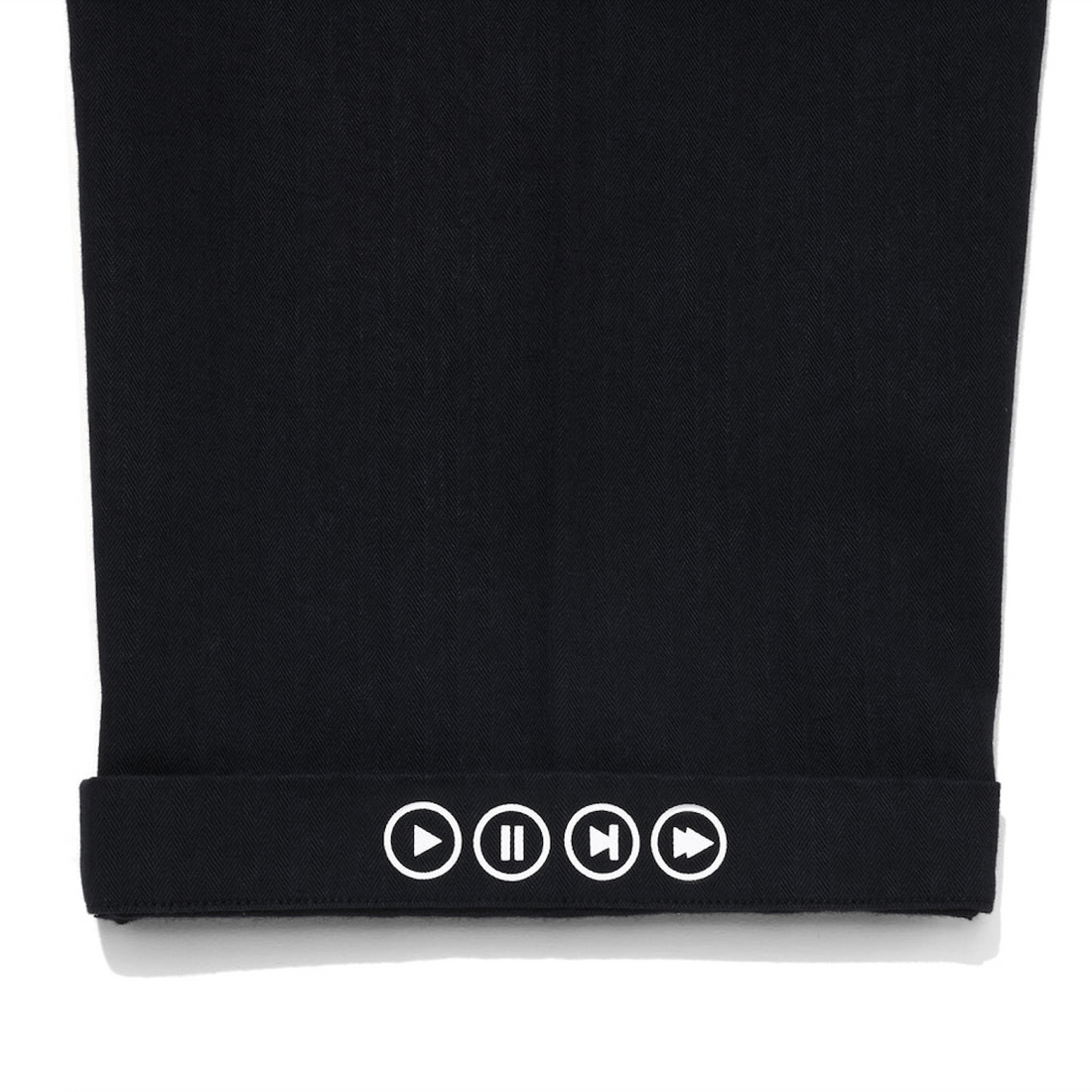 SEQUEL Chino TYPE-XF ブラックMサイズ SEQUEL - CHINO PANTS (TYPE-XF) BLACK | River