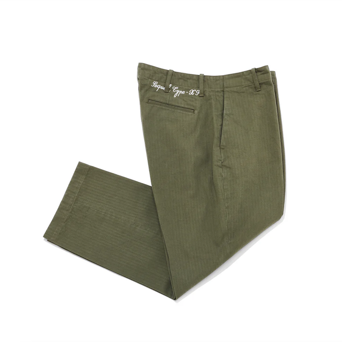 SEQUEL]CHINO PANTS(TYPE-XF)/OLIVE(SQ-26SS-PT-01) – R&Co.