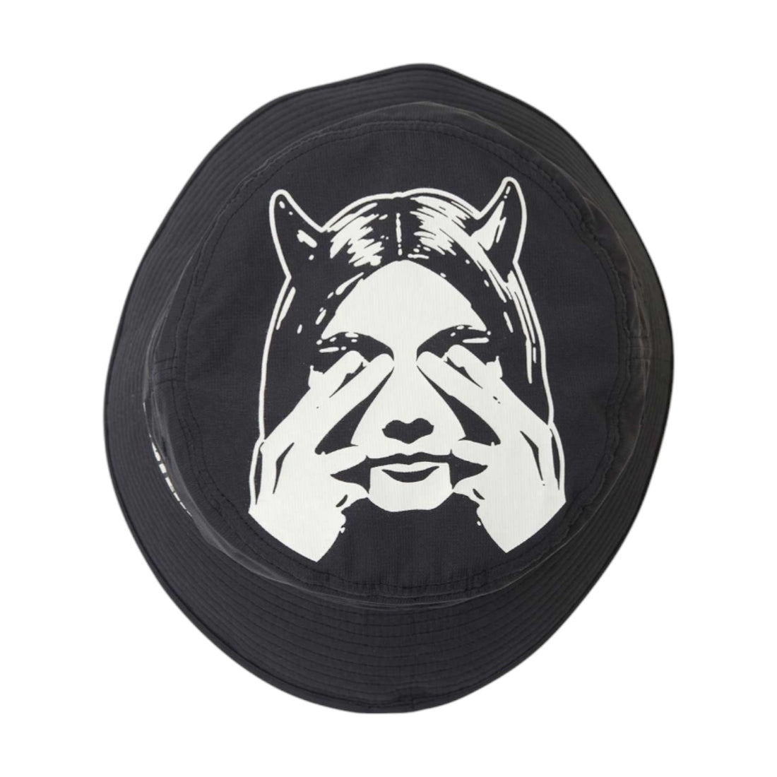 [HYSTERIC GLAMOUR]SEE NO EVIL アドベンチャーハット/BLACK(02261QH09)