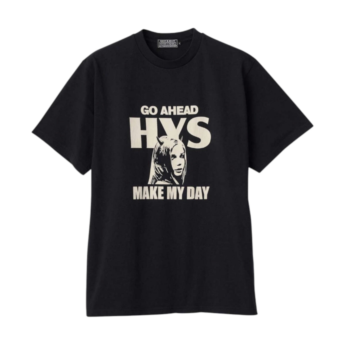 HYSTERIC GLAMOUR]MAKE MY DAY Tシャツ/BLACK(02261CT05) – R&Co.