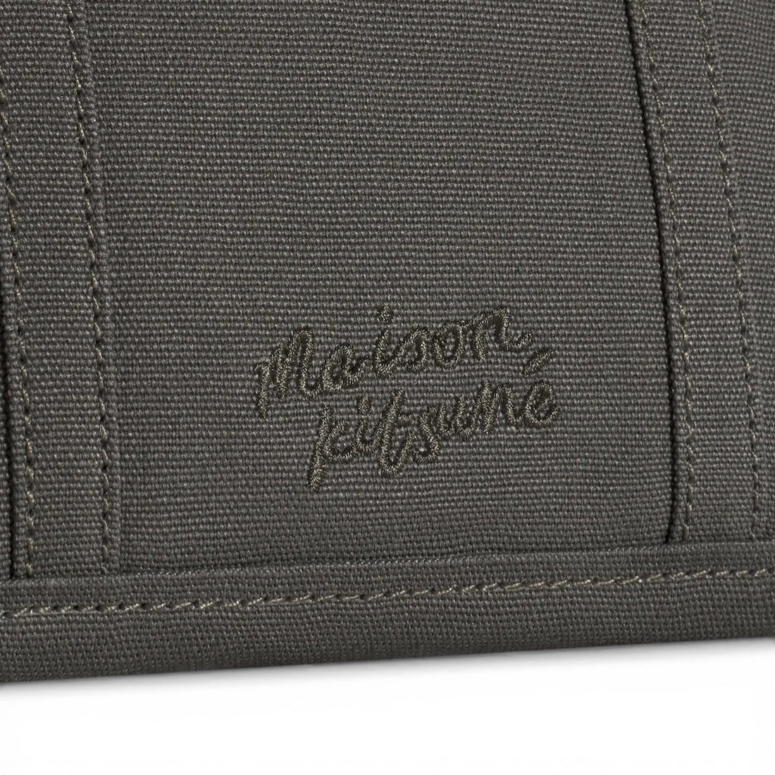 [MAISON KITSUNE]FOX HEAD MINI TOTE/Beluga(MW05106WW0107)