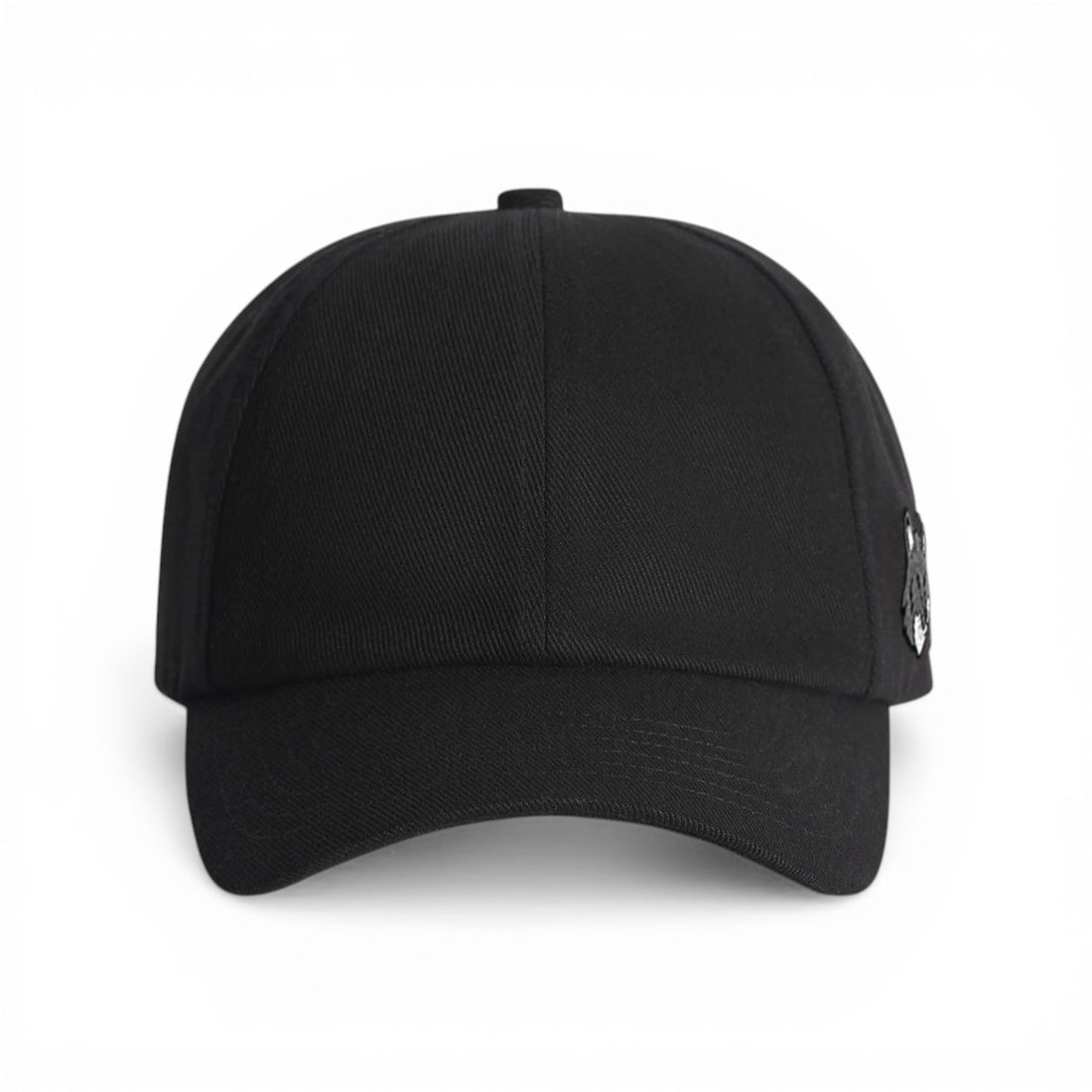 [MAISON KITSUNE]DOUBLE FOX HEAD CAP/Anthracite(OM611CFWW0096)