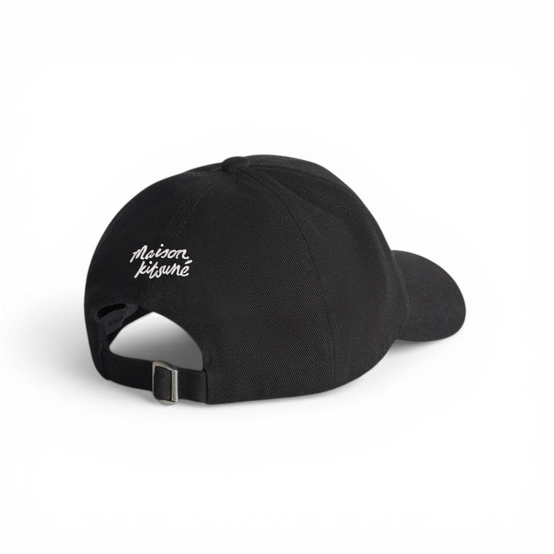 MAISON KITSUNE]DOUBLE FOX HEAD CAP/Anthracite(OM611CFWW0096) – R&Co.