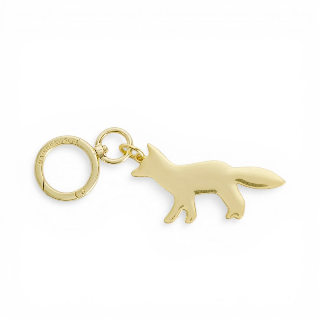 [MAISON KITSUNE]PROFILE FOX CHARM/Light gold(PW06903AM1002)