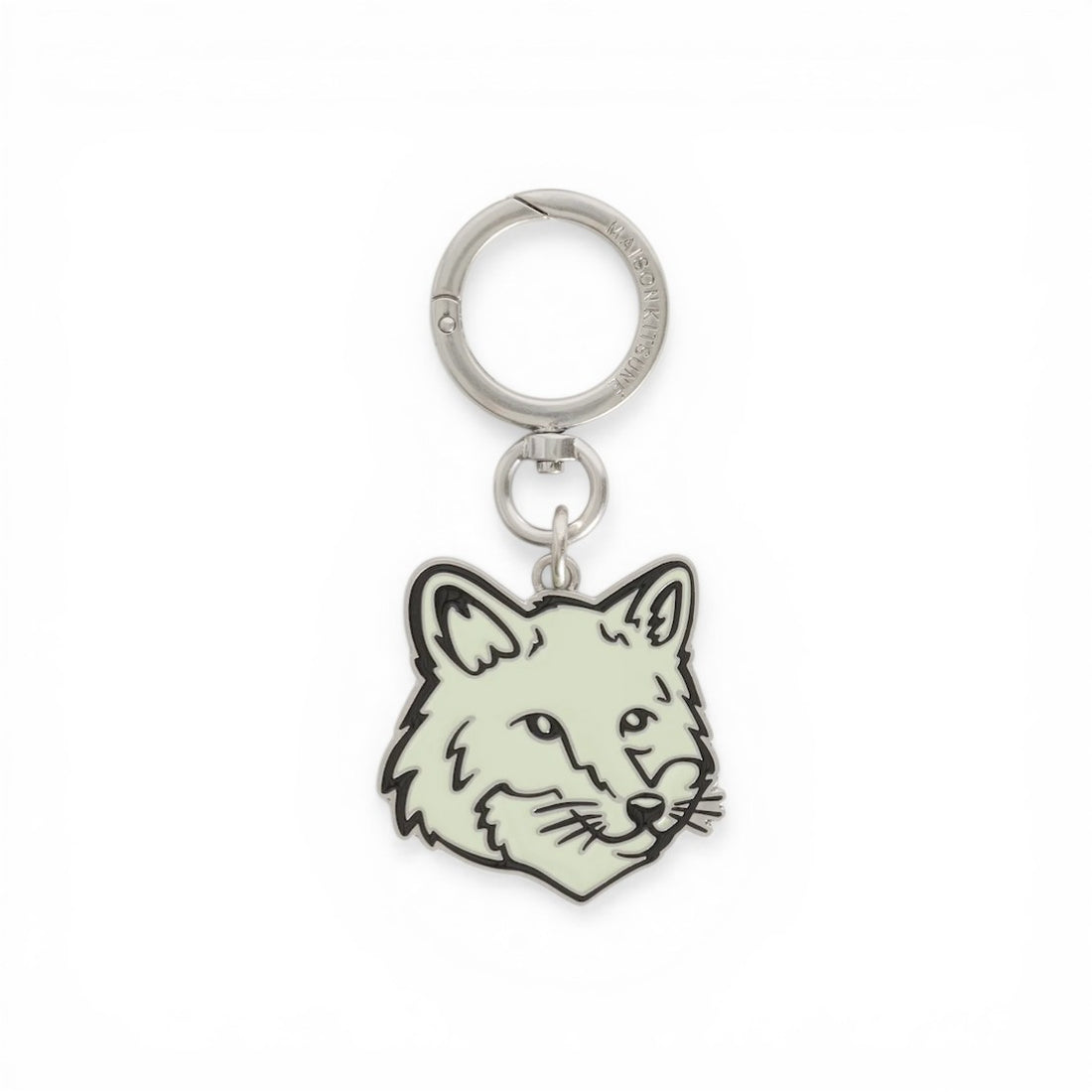 [MAISON KITSUNE]FOX HEAD CHARM/Aloe green(PM06900AM1002)