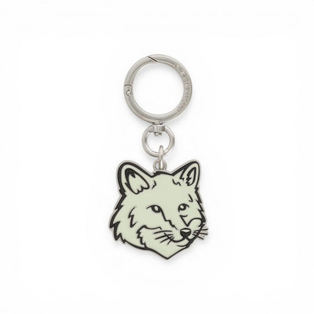 [MAISON KITSUNE]FOX HEAD CHARM/Aloe green(PM06900AM1002)