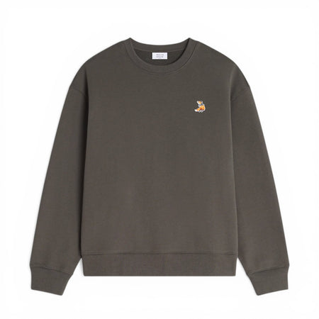 [MAISON KITSUNE]DREAMING FOX COMFORT SWEATSHIRT/Beluga(QM00301KM0341)