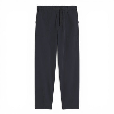 [MAISON KITSUNE]BELTED TECHNICAL PANTS/Black(QM01108WQ4081)