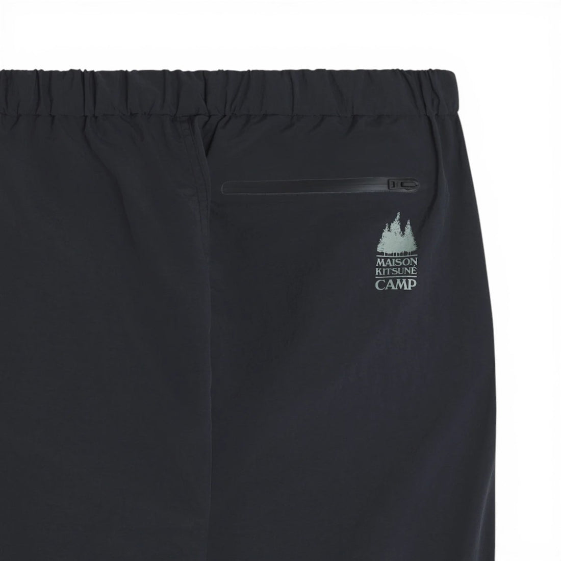 [MAISON KITSUNE]BELTED TECHNICAL PANTS/Black(QM01108WQ4081)