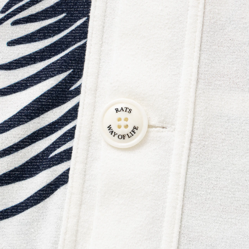 [RATS]PILE CARDIGAN/WHITE