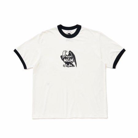 [RATS]TRIM TEE/WHITE
