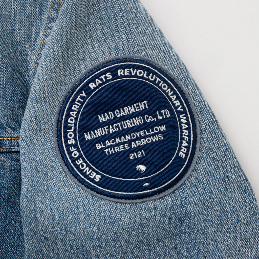 [RATSSTORM RIDER DENIM JKT/INDIGO