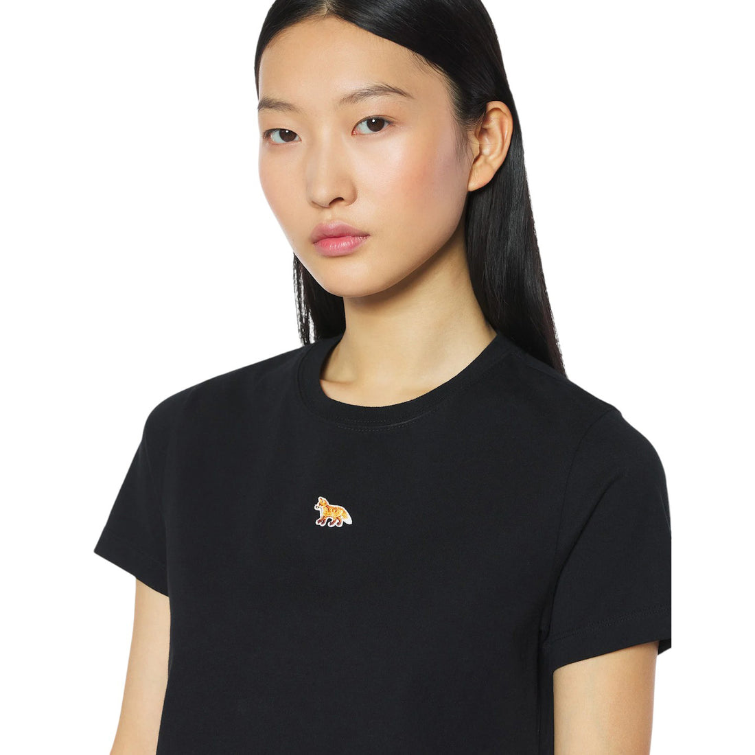 [MAISON KITSUNE]BABY FOX BABY TEE-SHIRT/black(PW00111KJ7026)