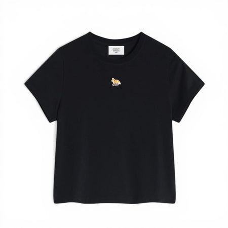 [MAISON KITSUNE]BABY FOX BABY TEE-SHIRT/black(PW00111KJ7026)