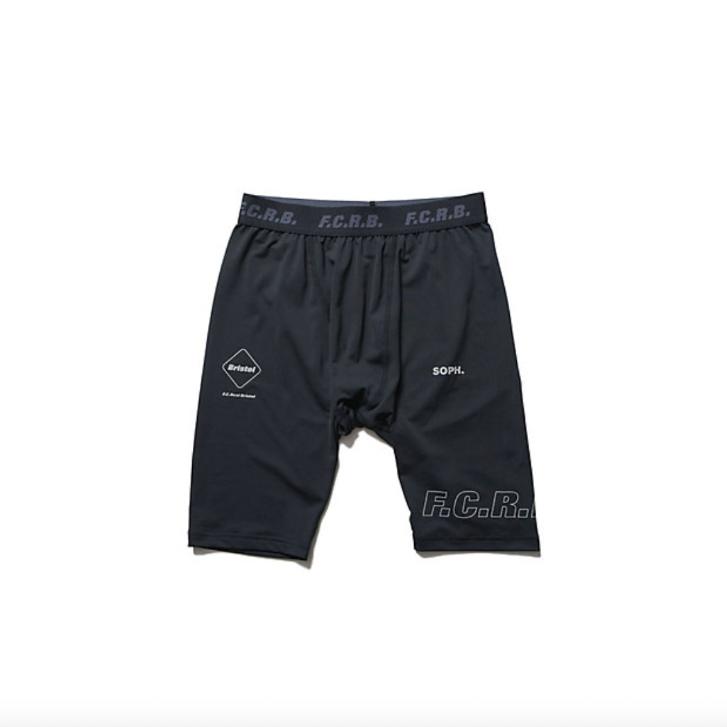 黒M UNDERLAYER HALF TIGHTS fcrb 25aw タイツ