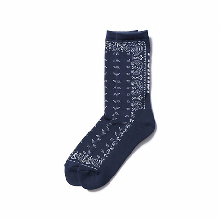[F.C.Real Bristol]BANDANA SOCKS/NAVY(FCRB-260098)